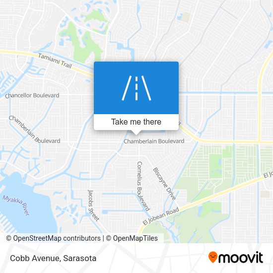 Cobb Avenue map