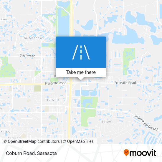 Mapa de Coburn Road