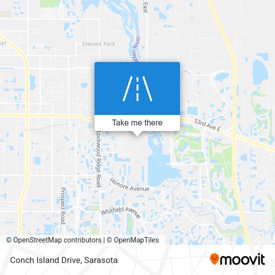 Mapa de Conch Island Drive