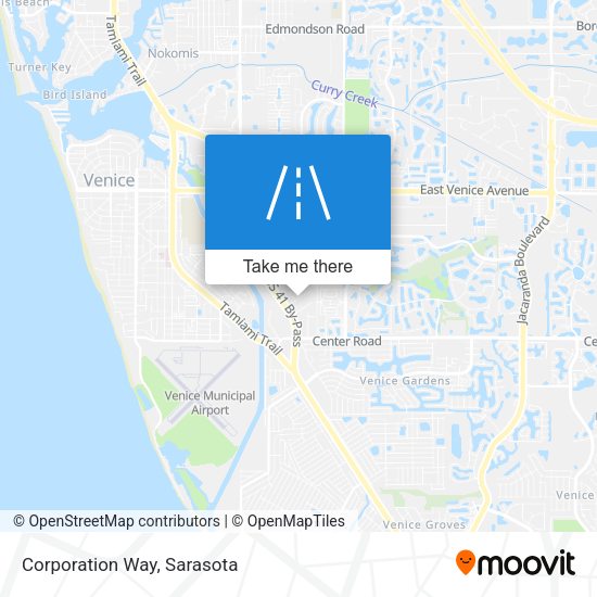 Mapa de Corporation Way