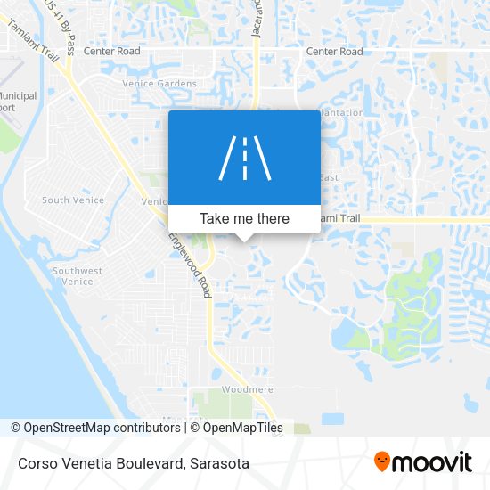 Corso Venetia Boulevard map