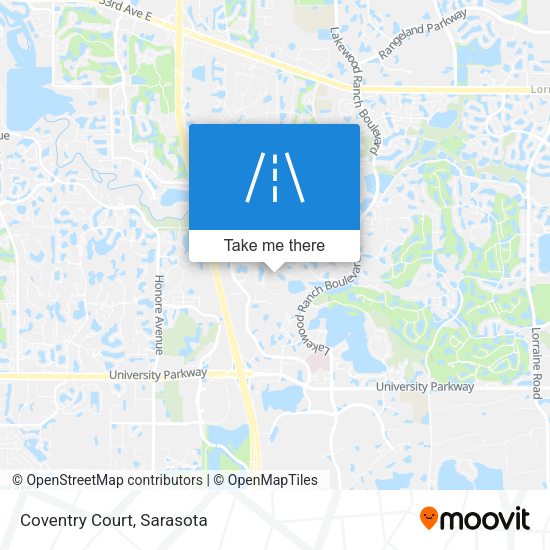 Mapa de Coventry Court