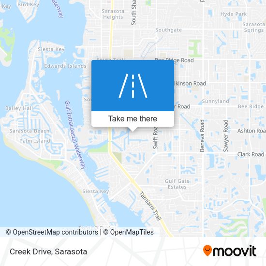 Mapa de Creek Drive