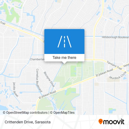 Mapa de Crittenden Drive