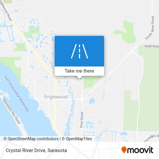 Mapa de Crystal River Drive