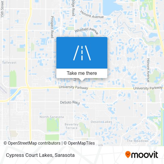 Mapa de Cypress Court Lakes