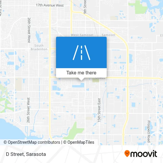 D Street map