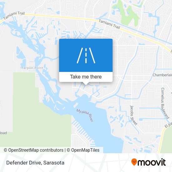 Mapa de Defender Drive