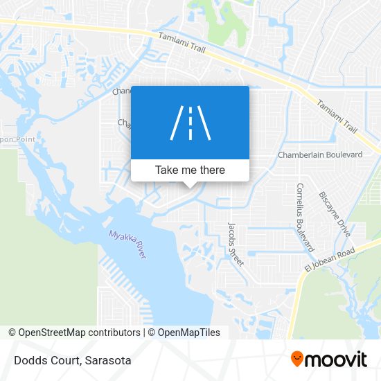Mapa de Dodds Court