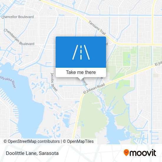 Doolittle Lane map