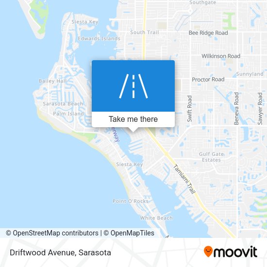 Mapa de Driftwood Avenue