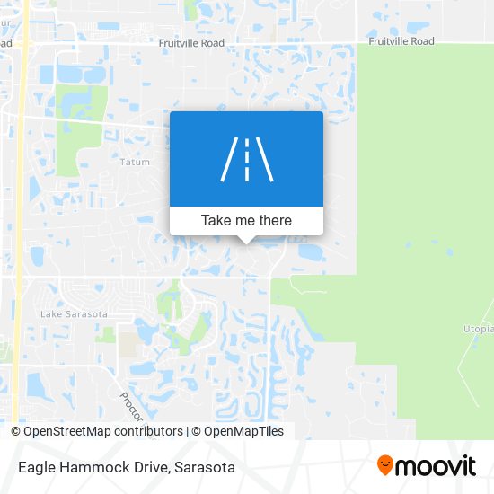 Mapa de Eagle Hammock Drive