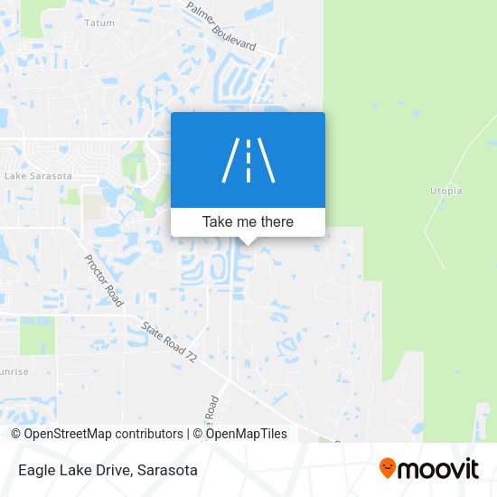 Eagle Lake Drive map