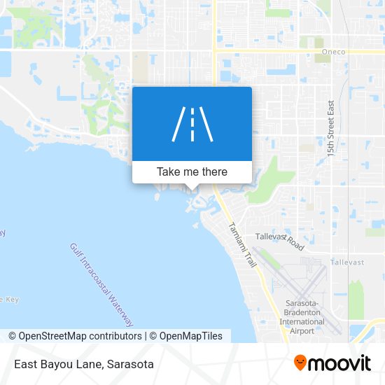 Mapa de East Bayou Lane