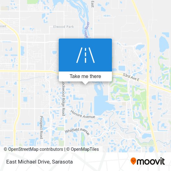 East Michael Drive map