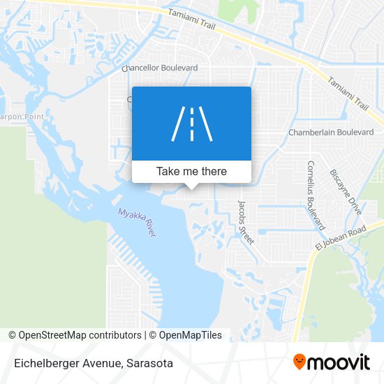 Mapa de Eichelberger Avenue