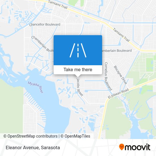 Eleanor Avenue map