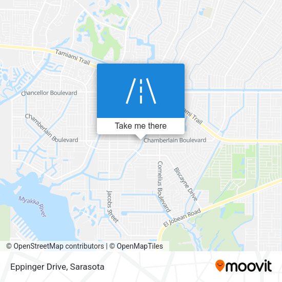 Eppinger Drive map