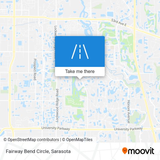 Fairway Bend Circle map
