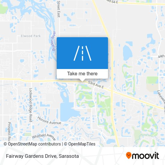 Fairway Gardens Drive map