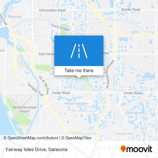 Mapa de Fairway Isles Drive