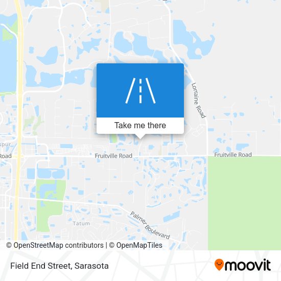 Mapa de Field End Street