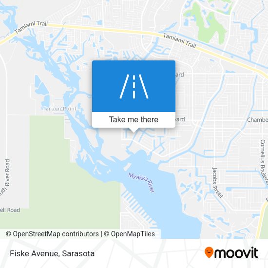 Mapa de Fiske Avenue