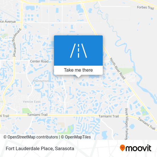 Fort Lauderdale Place map