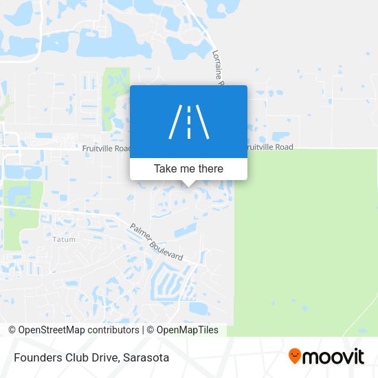 Mapa de Founders Club Drive