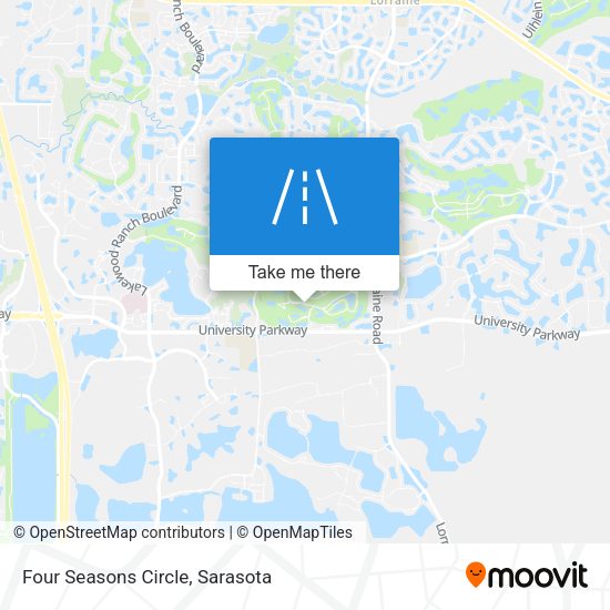 Mapa de Four Seasons Circle
