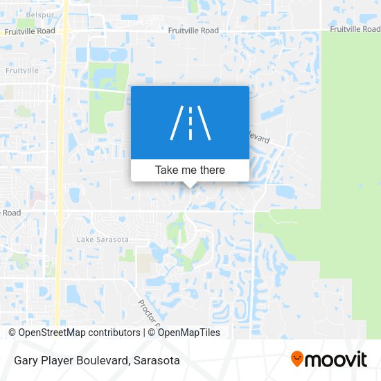 Mapa de Gary Player Boulevard