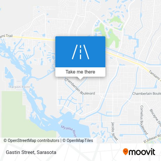 Mapa de Gastin Street