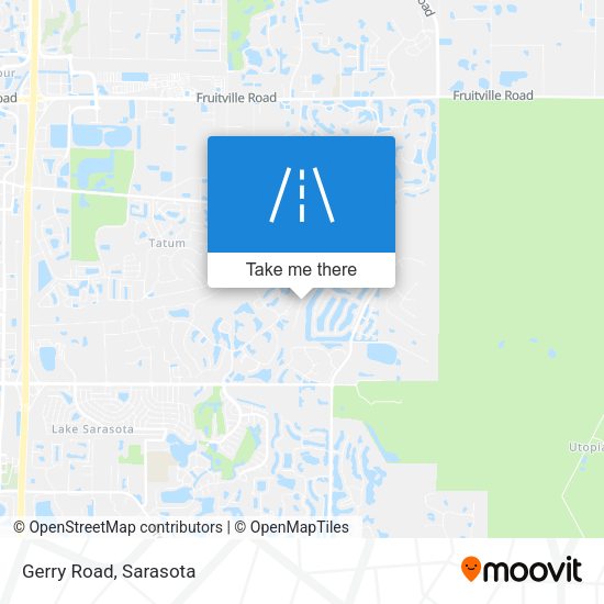 Mapa de Gerry Road