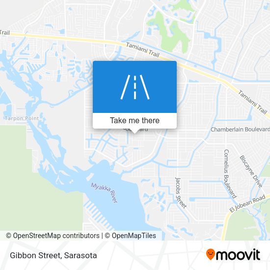 Mapa de Gibbon Street