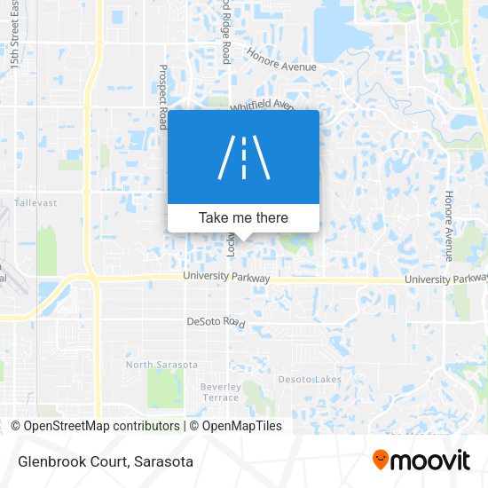 Mapa de Glenbrook Court