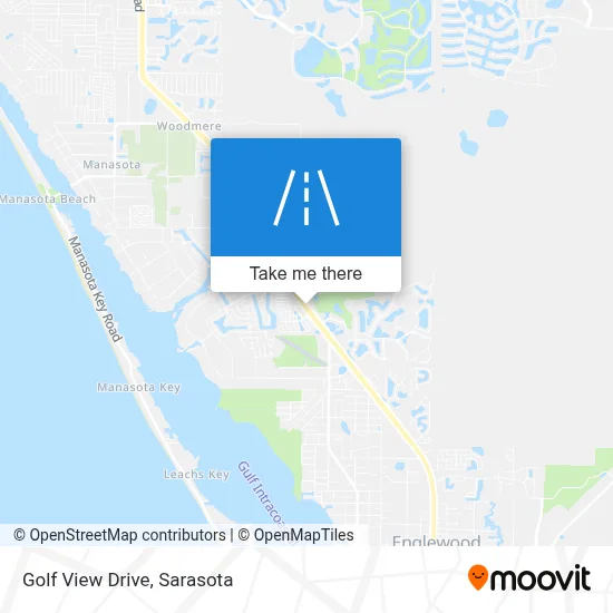 Golf View Drive map