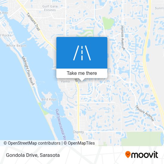 Mapa de Gondola Drive