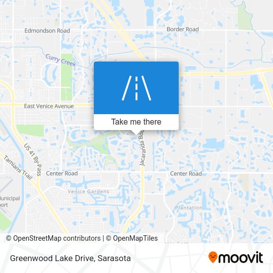 Mapa de Greenwood Lake Drive
