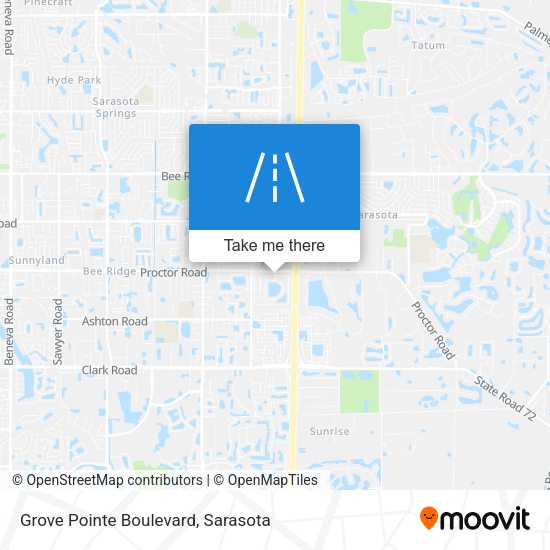 Grove Pointe Boulevard map