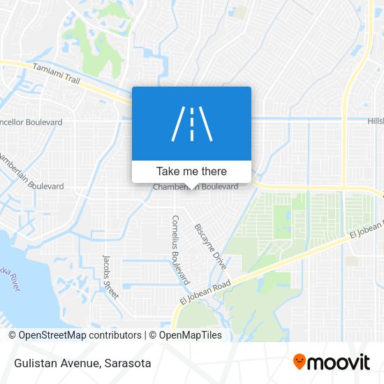 Mapa de Gulistan Avenue