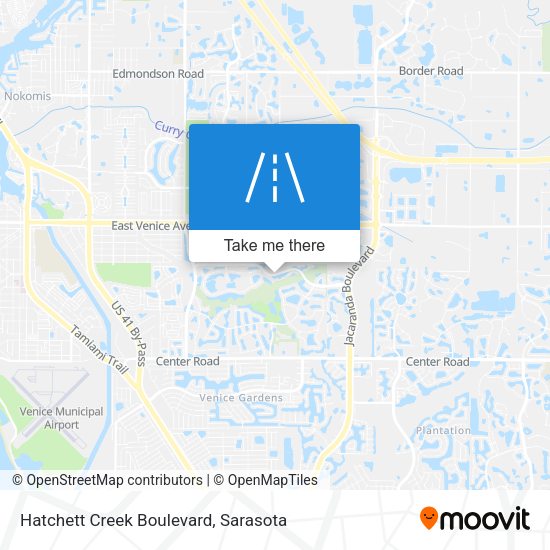 Hatchett Creek Boulevard map