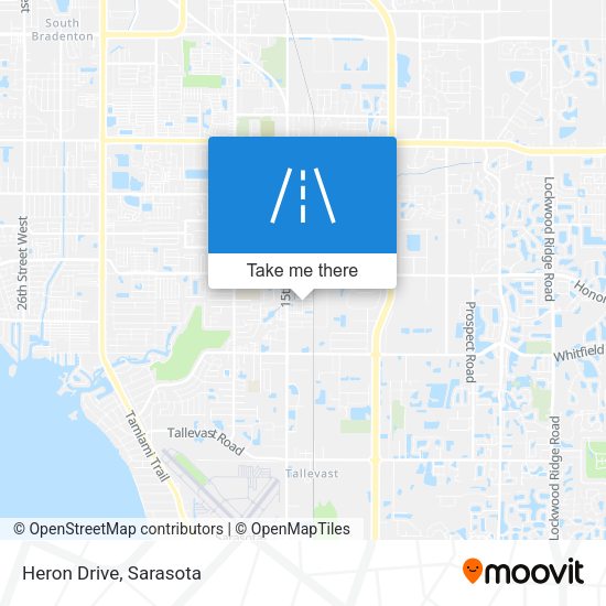 Mapa de Heron Drive