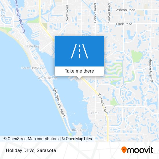 Mapa de Holiday Drive