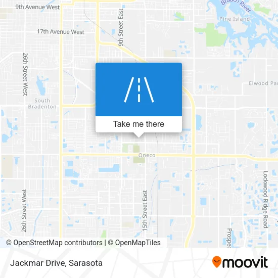 Jackmar Drive map