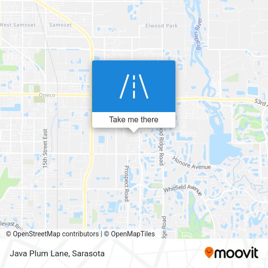 Java Plum Lane map