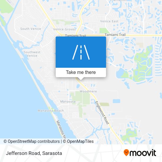 Mapa de Jefferson Road