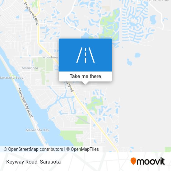 Mapa de Keyway Road
