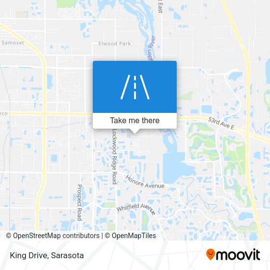 Mapa de King Drive