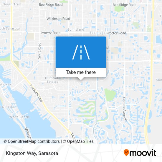 Mapa de Kingston Way