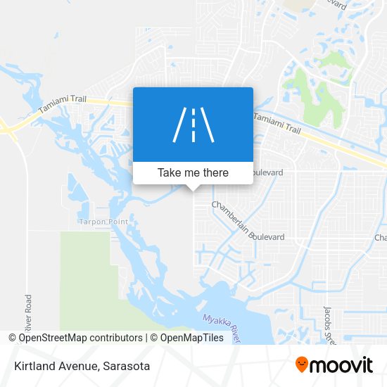 Mapa de Kirtland Avenue